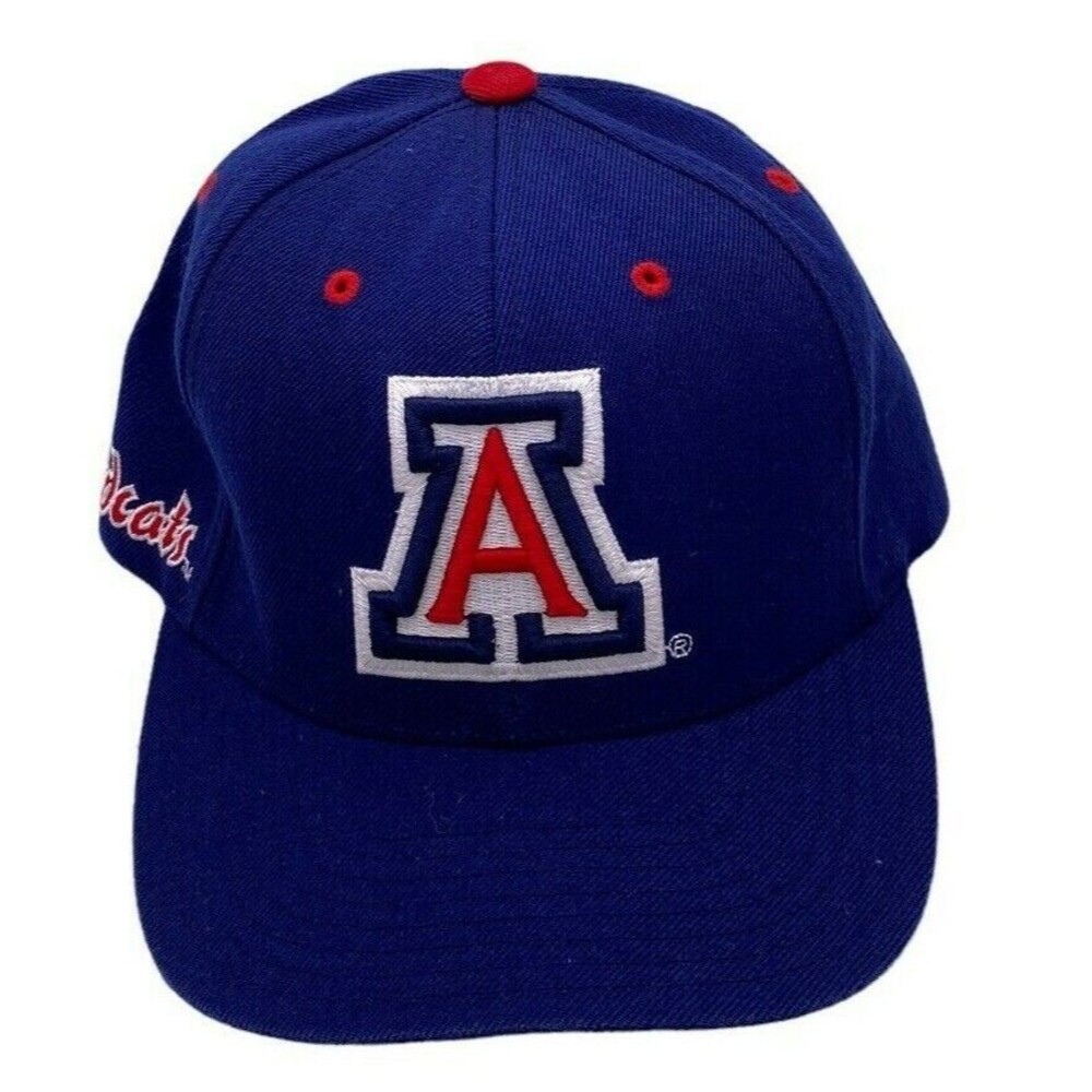 Vintage Colosseum Arizona Wildcats NCAA Hat Adjustable - Blue Wool Blend